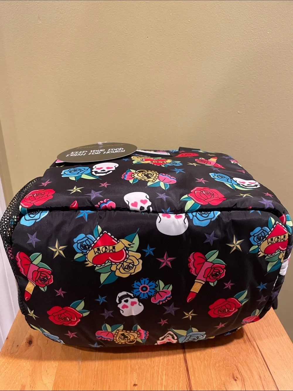 Betsey Johnson Dia de Los Muertos Insulated Lunch Tote NWT
